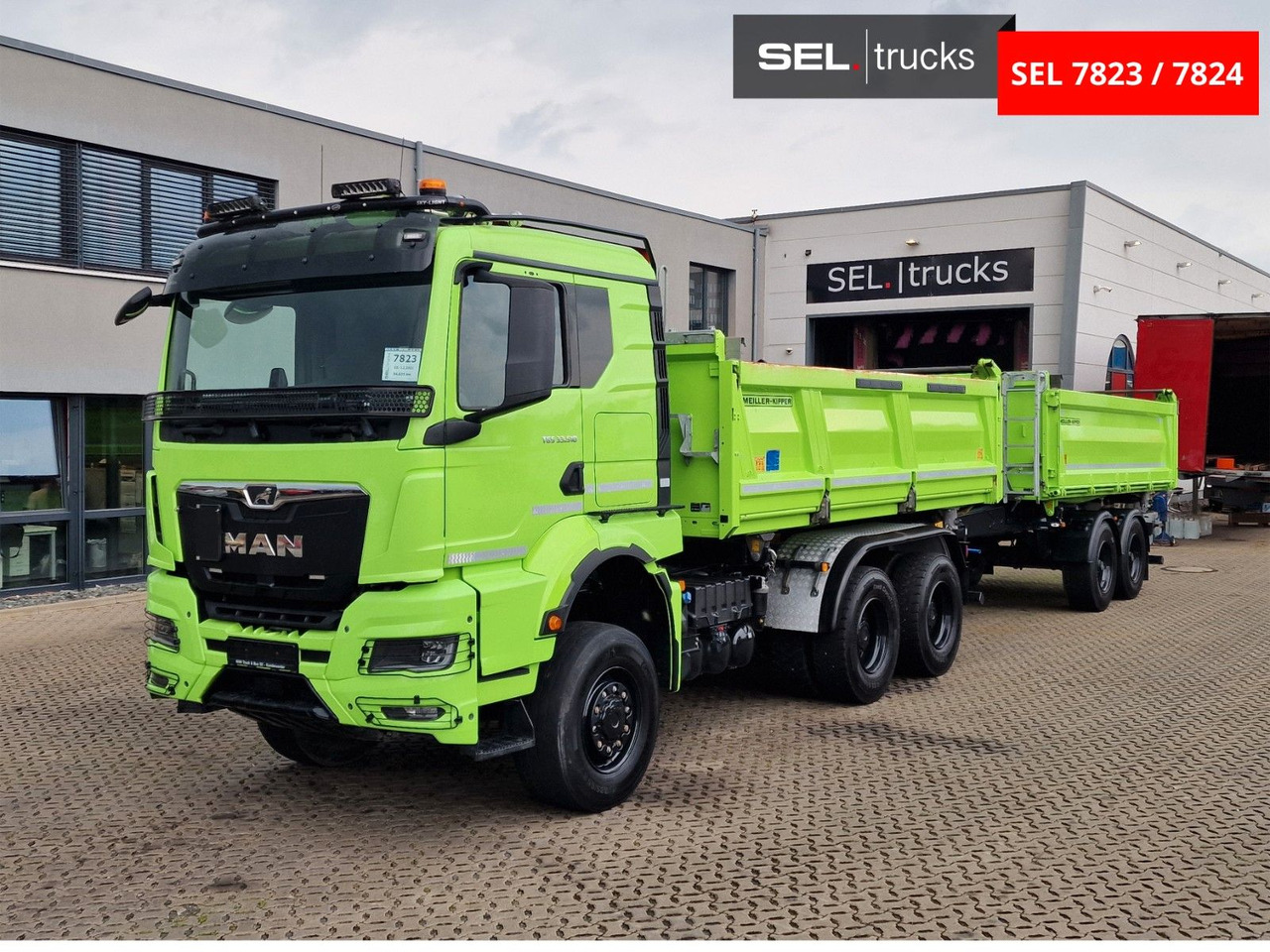 MAN TGS 33.510 6x6 BL CH /Dreiseitenkipper /6x6 / 6D - Sklápač: obrázok 4 MAN TGS 33.510 6x6 BL CH /Dreiseitenkipper /6x6 / 6D - Sklápač: obrázok 4