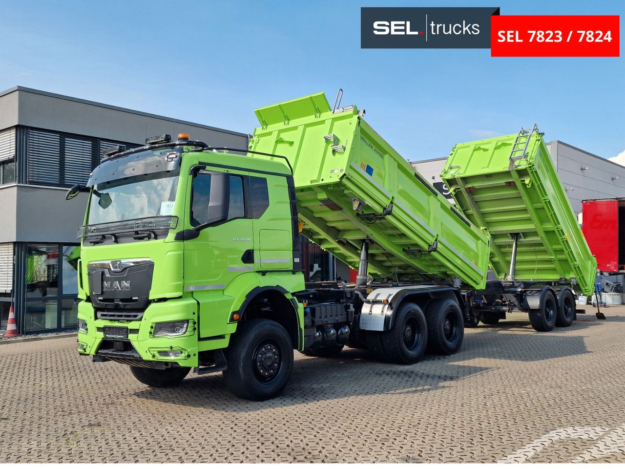 MAN TGS 33.510 6x6 BL CH /Dreiseitenkipper /6x6 / 6D - Sklápač: obrázok 2 MAN TGS 33.510 6x6 BL CH /Dreiseitenkipper /6x6 / 6D - Sklápač: obrázok 2