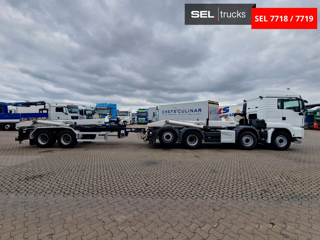 MAN TGS 35.500.8X2-6 BL / Silosteller / Lenkachse - Sklápač: obrázok 4 MAN TGS 35.500.8X2-6 BL / Silosteller / Lenkachse - Sklápač: obrázok 4