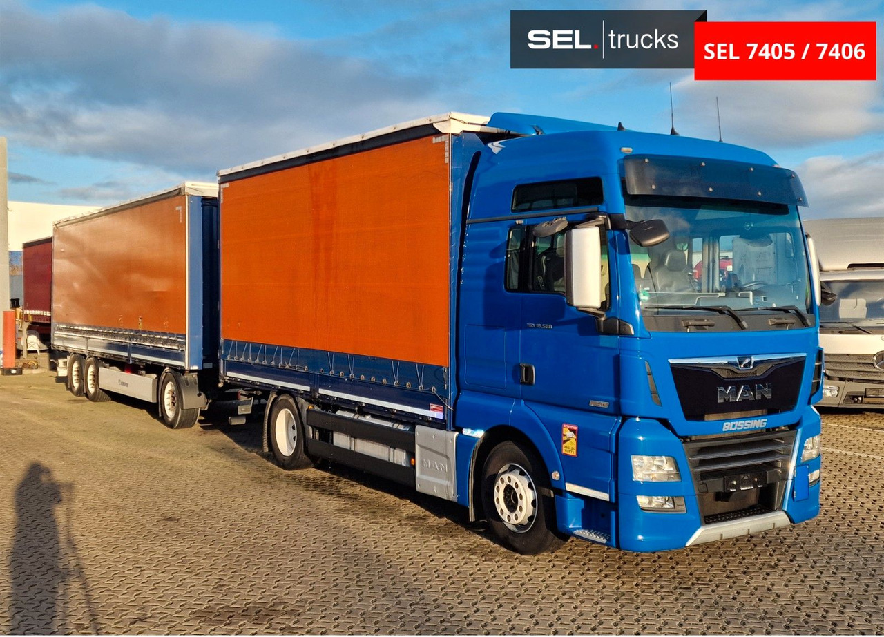 MAN TGX 18.580 4X2 LL/ Intarder/Aluklappen/Durchlade - Plachtové nákladné vozidlo: obrázok 4 MAN TGX 18.580 4X2 LL/ Intarder/Aluklappen/Durchlade - Plachtové nákladné vozidlo: obrázok 4