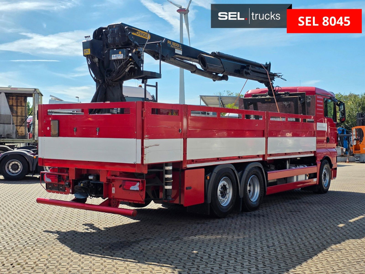 MAN TGX 26.400 6x2-2 LL / Ohne Fernbed. / Lenkachse - Auto s hydraulickou rukou: obrázok 5 MAN TGX 26.400 6x2-2 LL / Ohne Fernbed. / Lenkachse - Auto s hydraulickou rukou: obrázok 5