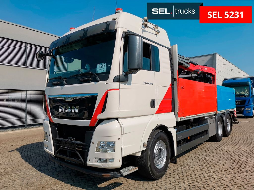 MAN TGX 26.440 6X2-4 BL /Fassi /Lenkachse /Intarder MAN TGX 26.440 6X2-4 BL /Fassi /Lenkachse /Intarder - Auto s hydraulickou rukou: obrázok 1 MAN TGX 26.440 6X2-4 BL /Fassi /Lenkachse /Intarder MAN TGX 26.440 6X2-4 BL /Fassi /Lenkachse /Intarder - Auto s hydraulickou rukou: obrázok 1