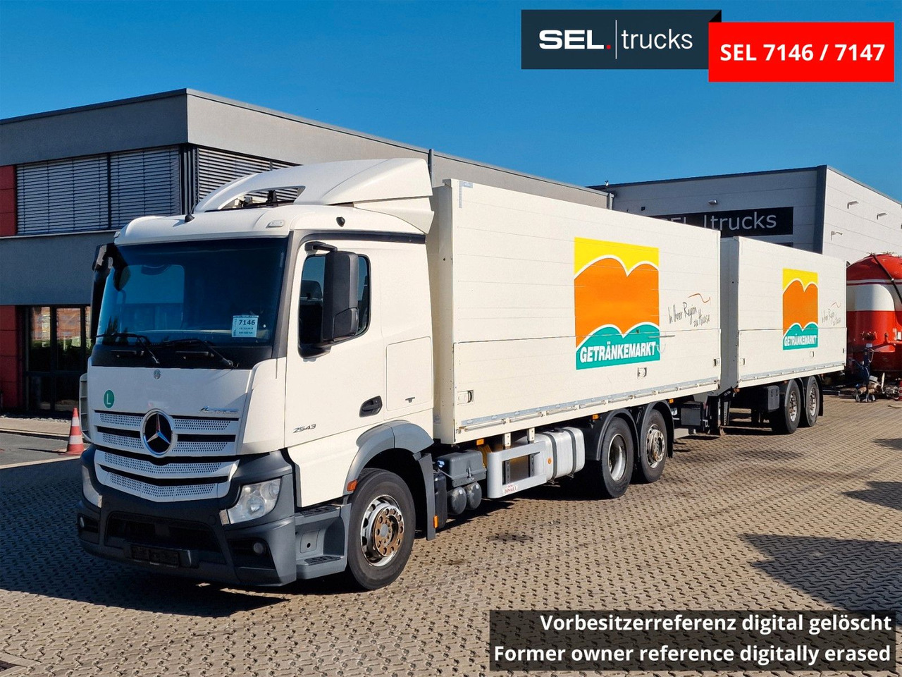 Mercedes-Benz Actros 2543 / Retarder / Lenkachse / Liftachse - Přepravník nápojů: obrázok 1 Mercedes-Benz Actros 2543 / Retarder / Lenkachse / Liftachse - Přepravník nápojů: obrázok 1