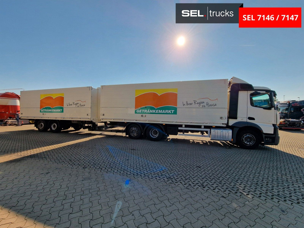 Mercedes-Benz Actros 2543 / Retarder / Lenkachse / Liftachse - Přepravník nápojů: obrázok 4 Mercedes-Benz Actros 2543 / Retarder / Lenkachse / Liftachse - Přepravník nápojů: obrázok 4