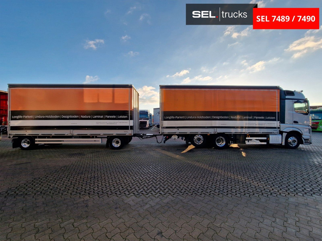 Mercedes-Benz Actros 2545 / Retarder / Alukappen / Standklima - Plachtové nákladné vozidlo: obrázok 4 Mercedes-Benz Actros 2545 / Retarder / Alukappen / Standklima - Plachtové nákladné vozidlo: obrázok 4