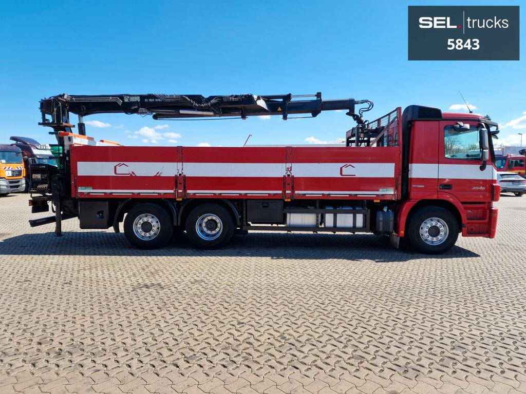 Mercedes-Benz Actros 2546 / HIAB 166K / ADC 4,1t / Lenkachse Mercedes-Benz Actros 2546 / HIAB 166K / ADC 4,1t / Lenkachse - Auto s hydraulickou rukou, Valníkový/ Plošinový nákladný automobil: obrázok 4 Mercedes-Benz Actros 2546 / HIAB 166K / ADC 4,1t / Lenkachse Mercedes-Benz Actros 2546 / HIAB 166K / ADC 4,1t / Lenkachse - Auto s hydraulickou rukou, Valníkový/ Plošinový nákladný automobil: obrázok 4