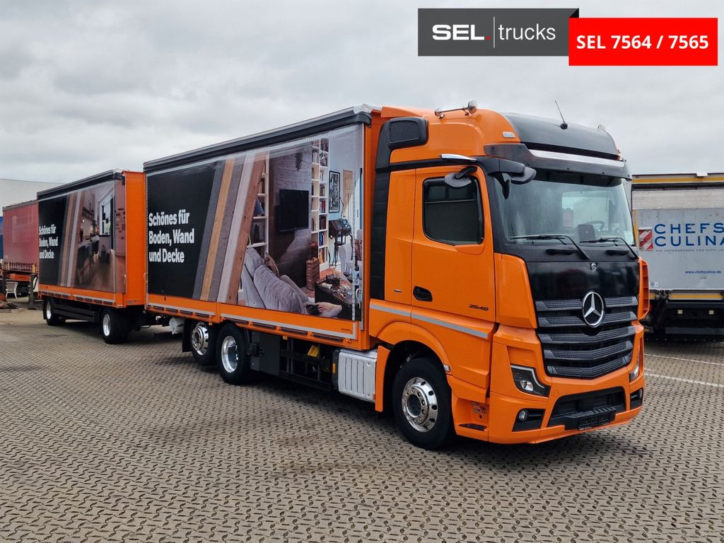 Mercedes-Benz Actros 2548 / Retarder Mercedes-Benz Actros 2548 / Retarder - Plachtové nákladné vozidlo: obrázok 3 Mercedes-Benz Actros 2548 / Retarder Mercedes-Benz Actros 2548 / Retarder - Plachtové nákladné vozidlo: obrázok 3