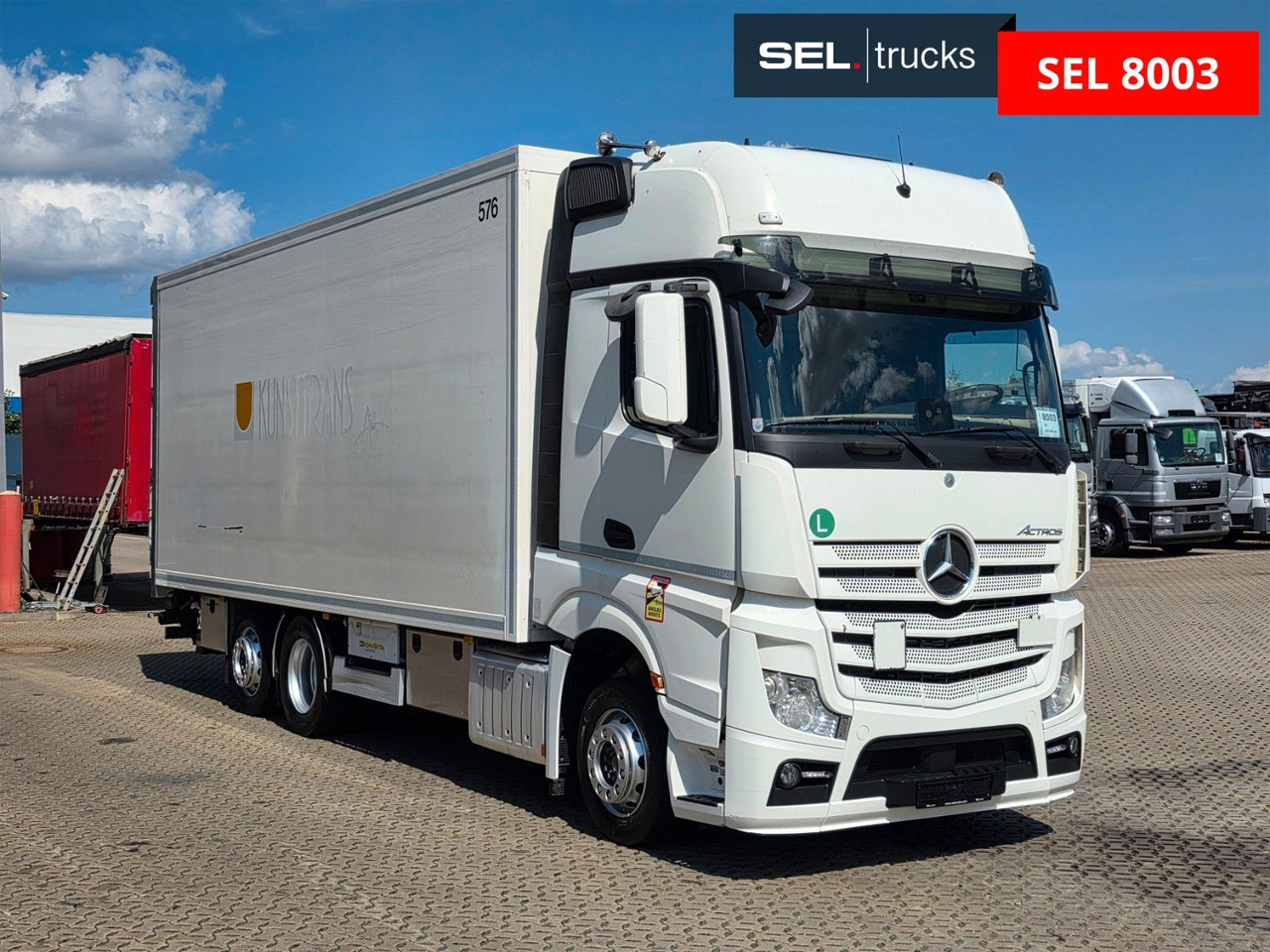 Mercedes-Benz Actros 2551 /Retarder/Ldbw/Konvekta/Lenkachse - Skříňový nákladní auto: obrázok 3 Mercedes-Benz Actros 2551 /Retarder/Ldbw/Konvekta/Lenkachse - Skříňový nákladní auto: obrázok 3