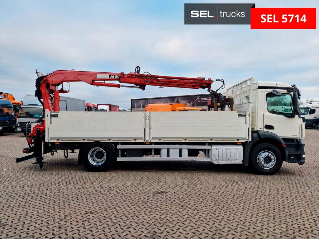 Mercedes-Benz Antos 1832 / MKG Kran Mercedes-Benz Antos 1832 / MKG Kran - Valníkový/ Plošinový nákladný automobil, Auto s hydraulickou rukou: obrázok 5 Mercedes-Benz Antos 1832 / MKG Kran Mercedes-Benz Antos 1832 / MKG Kran - Valníkový/ Plošinový nákladný automobil, Auto s hydraulickou rukou: obrázok 5