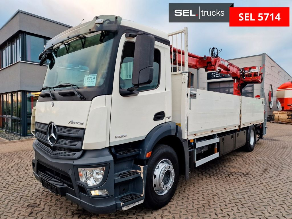 Mercedes-Benz Antos 1832 / MKG Kran Mercedes-Benz Antos 1832 / MKG Kran - Valníkový/ Plošinový nákladný automobil, Auto s hydraulickou rukou: obrázok 2 Mercedes-Benz Antos 1832 / MKG Kran Mercedes-Benz Antos 1832 / MKG Kran - Valníkový/ Plošinový nákladný automobil, Auto s hydraulickou rukou: obrázok 2
