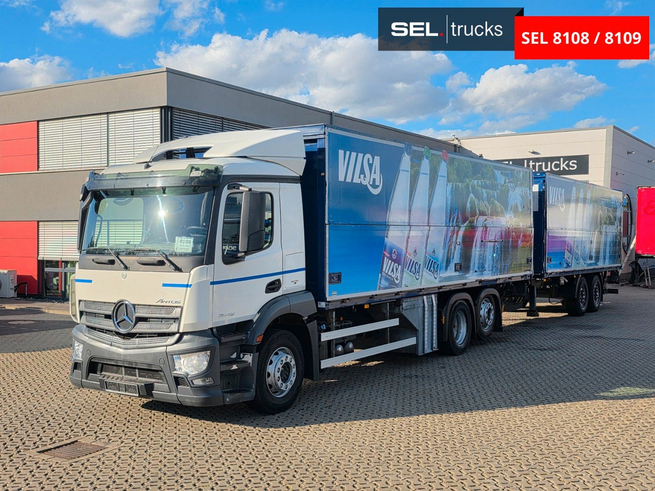 Mercedes-Benz Antos 2543 / Ldbw / Lenkachse / Liftachse - Přepravník nápojů: obrázok 1 Mercedes-Benz Antos 2543 / Ldbw / Lenkachse / Liftachse - Přepravník nápojů: obrázok 1