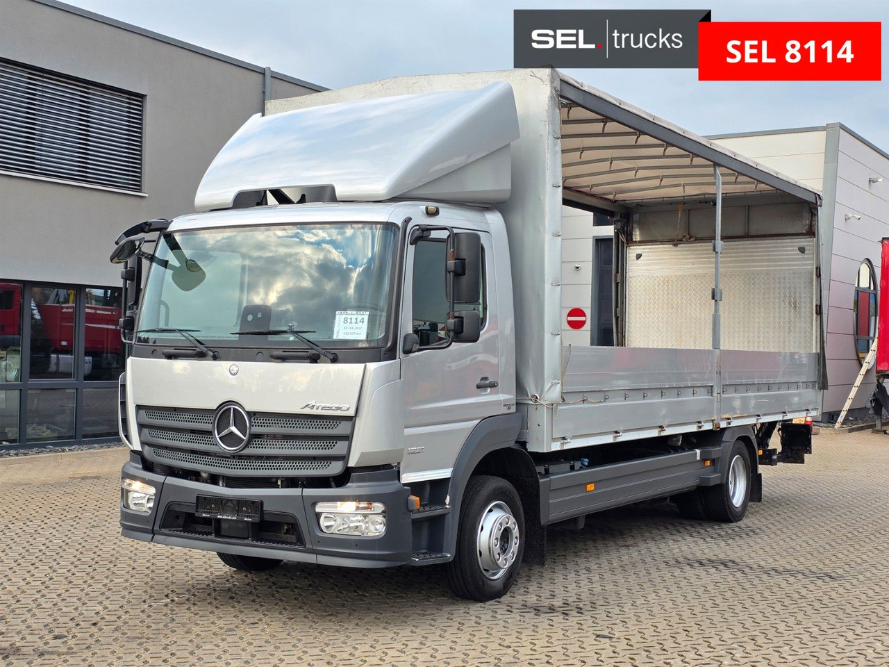 Mercedes-Benz Atego 1221 / Ladebordwand - Plachtové nákladné vozidlo: obrázok 1 Mercedes-Benz Atego 1221 / Ladebordwand - Plachtové nákladné vozidlo: obrázok 1