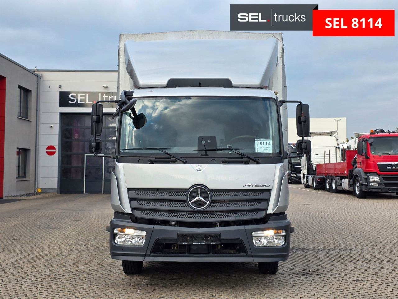 Mercedes-Benz Atego 1221 / Ladebordwand - Plachtové nákladné vozidlo: obrázok 2 Mercedes-Benz Atego 1221 / Ladebordwand - Plachtové nákladné vozidlo: obrázok 2