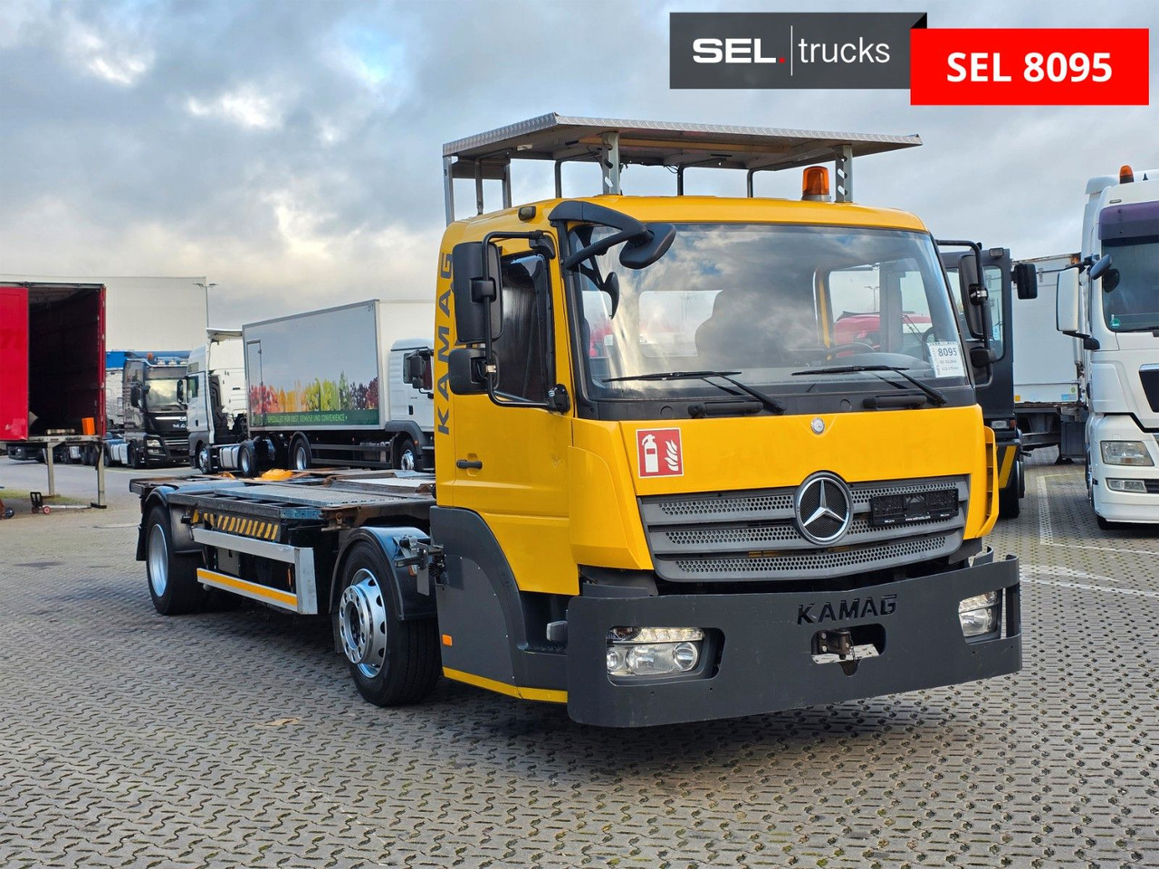 Mercedes-Benz Kamag WBH25 / Umsetzer (Mafi/Terberg) - Kontejnérový podvozek/ Výměnná nástavba: obrázok 3 Mercedes-Benz Kamag WBH25 / Umsetzer (Mafi/Terberg) - Kontejnérový podvozek/ Výměnná nástavba: obrázok 3