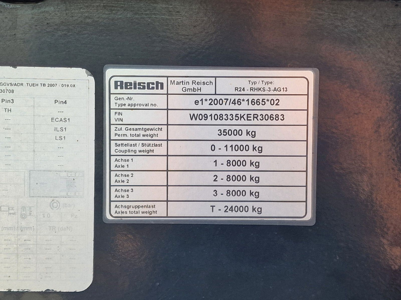 Náves sklápěcí Reisch RHKS-3-AG13 / Alu-Felgen / Liftachse / 80m³: obrázok 29