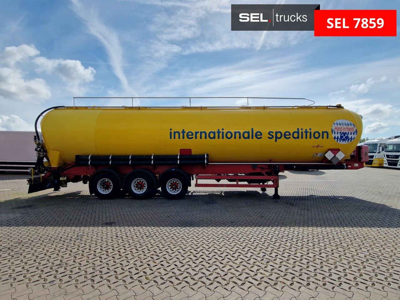Spitzer SK 2766 CAL GGVS / Kippsilo / 66m3 / ADR AT - Silocisterna: obrázok 4 Spitzer SK 2766 CAL GGVS / Kippsilo / 66m3 / ADR AT - Silocisterna: obrázok 4