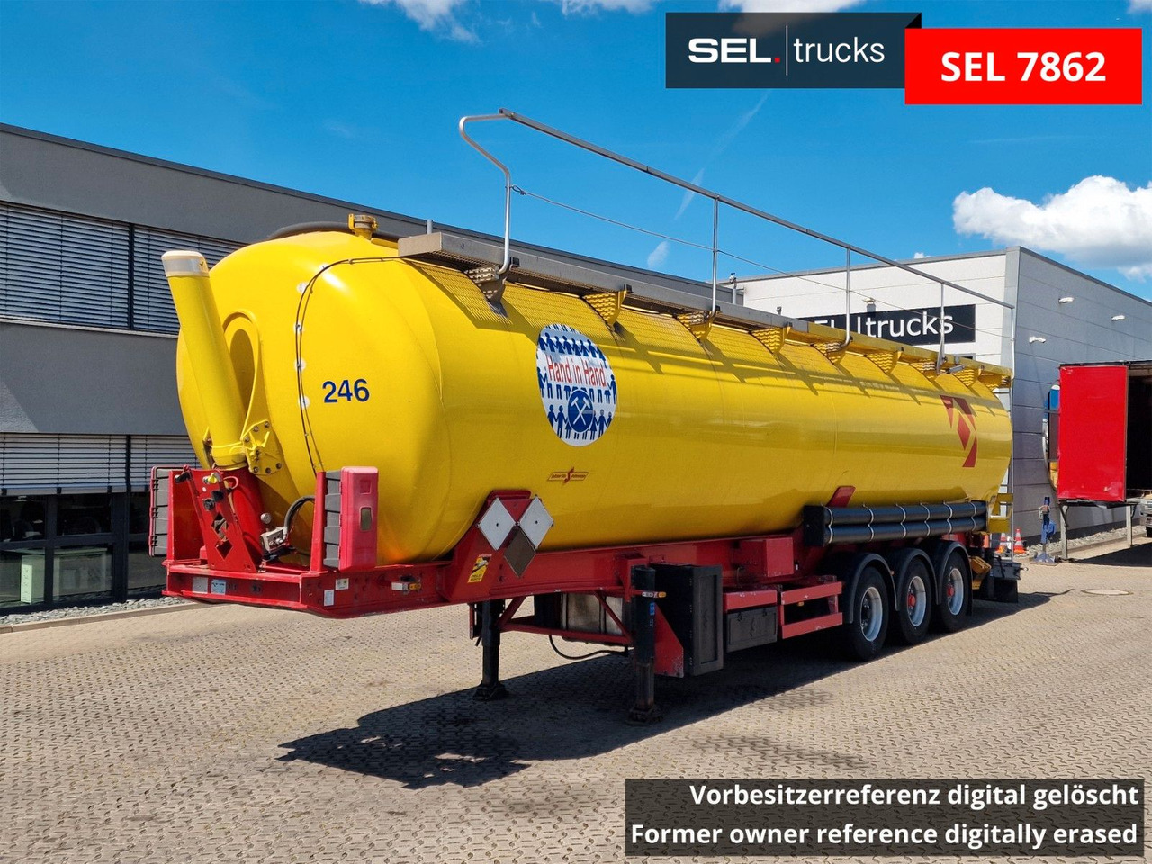 Spitzer SK2766CAL GGVS / Kippsilo / Alu / ADR AT / 66m³ - Silocisterna: obrázok 1 Spitzer SK2766CAL GGVS / Kippsilo / Alu / ADR AT / 66m³ - Silocisterna: obrázok 1