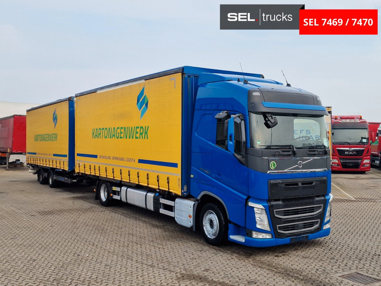 Volvo FH 460 / Hubdach / Jumbo / Komplett - Plachtové nákladné vozidlo: obrázok 3 Volvo FH 460 / Hubdach / Jumbo / Komplett - Plachtové nákladné vozidlo: obrázok 3