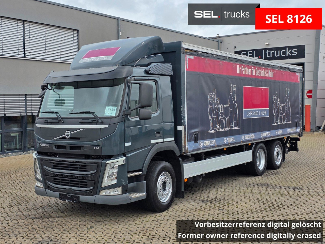 Volvo FM 410 / Ladebordwand / Lenkachse - Plachtové nákladné vozidlo: obrázok 1 Volvo FM 410 / Ladebordwand / Lenkachse - Plachtové nákladné vozidlo: obrázok 1