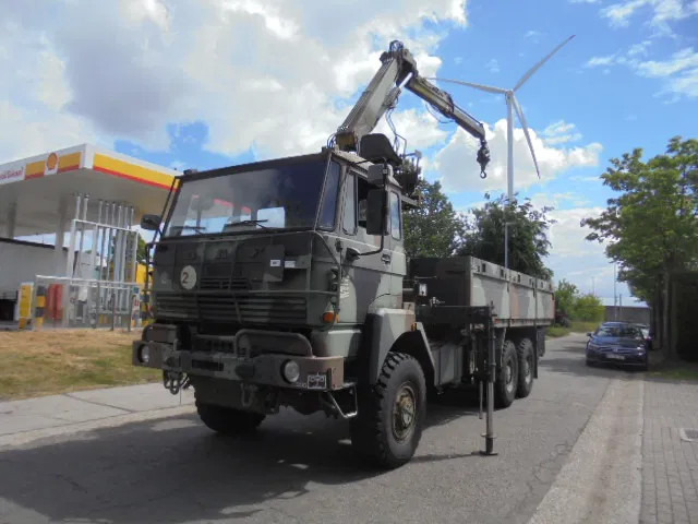 DAF YHZ 2300 6X6 + HIAB CRANE - Valníkový/ Plošinový nákladný automobil, Auto s hydraulickou rukou: obrázok 1 DAF YHZ 2300 6X6 + HIAB CRANE - Valníkový/ Plošinový nákladný automobil, Auto s hydraulickou rukou: obrázok 1