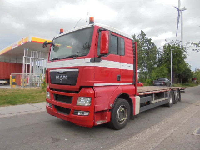 MAN TGX 26.440 6X2 GESTUURDE AS - Valníkový/ Plošinový nákladný automobil: obrázok 1 MAN TGX 26.440 6X2 GESTUURDE AS - Valníkový/ Plošinový nákladný automobil: obrázok 1