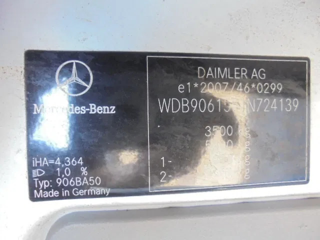 Dodávka skriňová nadstavba Mercedes-Benz Sprinter 316 CDI: obrázok 20