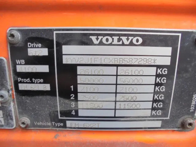 Ťahač Volvo FM 410 6X2 ADR + HYDRAULICS NL TRUCK: obrázok 18