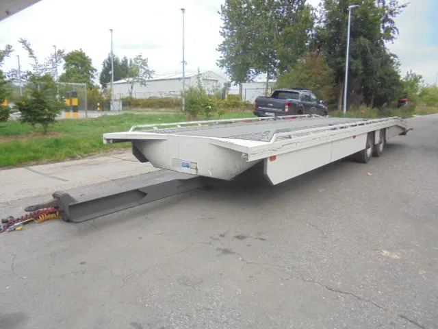 Tijhof TA 7500 OPRIJ AANHANGWAGEN NL KENTEKEN APK 31-05-2026 - Príves prepravník áut: obrázok 1 Tijhof TA 7500 OPRIJ AANHANGWAGEN NL KENTEKEN APK 31-05-2026 - Príves prepravník áut: obrázok 1