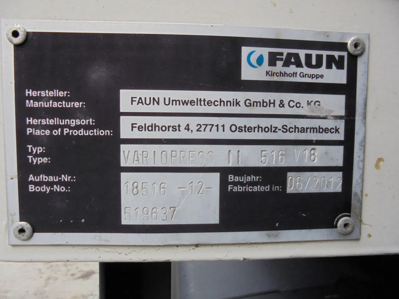 Auto na odvoz odpadu Volvo FE 260 EEV K NL TRUCK: obrázok 12 Auto na odvoz odpadu Volvo FE 260 EEV K NL TRUCK: obrázok 12