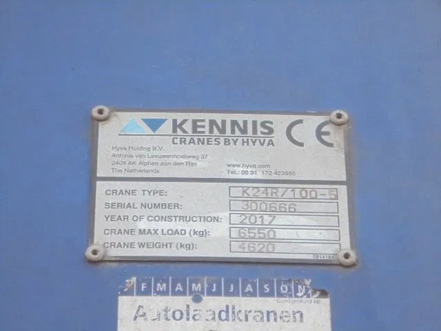 Valníkový/ Plošinový nákladný automobil, Auto s hydraulickou rukou Volvo FH FH 460 8X2 NL KENTEN: obrázok 17 Valníkový/ Plošinový nákladný automobil, Auto s hydraulickou rukou Volvo FH FH 460 8X2 NL KENTEN: obrázok 17