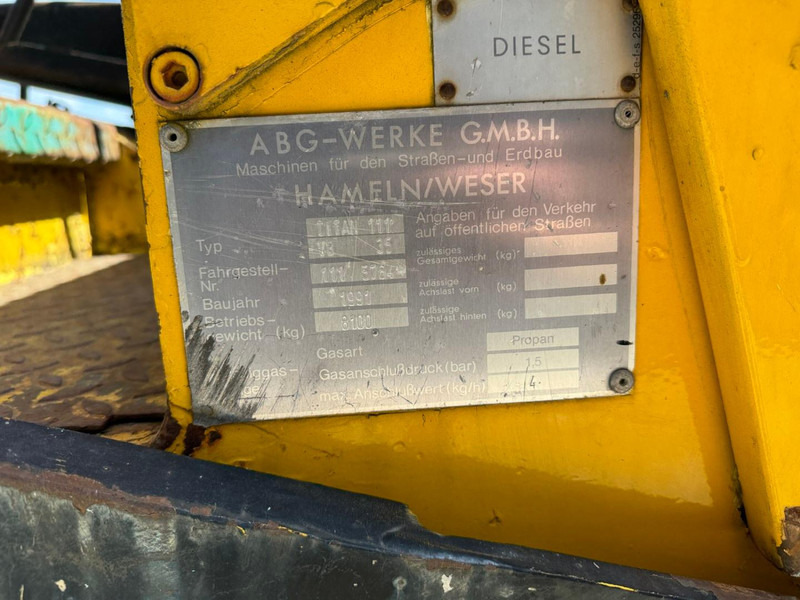 Finišer ABG Titan 111 ABG - crawler asphalt paver: obrázok 14