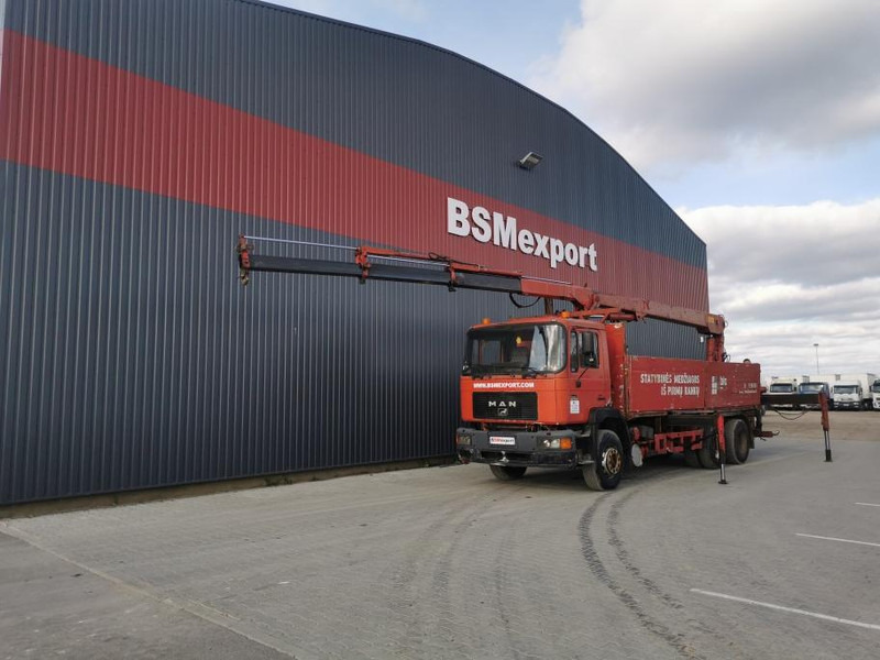Valníkový/ Plošinový nákladný automobil MAN 25.422 6x4 full spring: obrázok 18