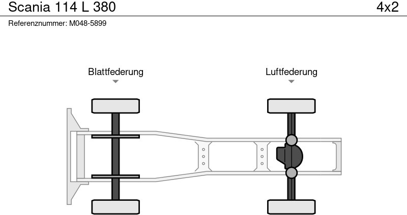 Ťahač Scania 114 L 380: obrázok 10