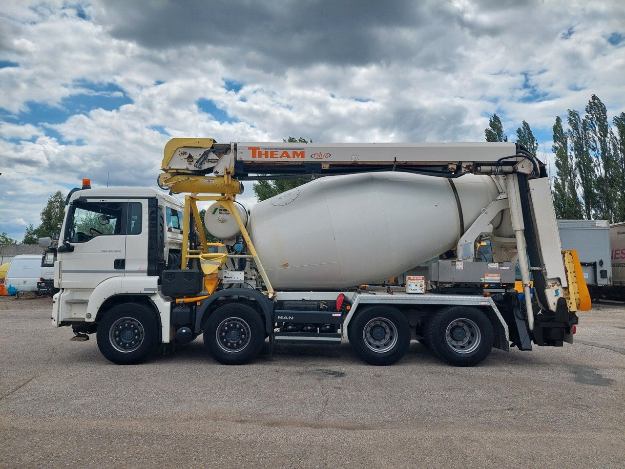 MAN TGS 32.420 BB Stetter AM 8 FHCBL + Theam T3D16 - Domiešavač: obrázok 5 MAN TGS 32.420 BB Stetter AM 8 FHCBL + Theam T3D16 - Domiešavač: obrázok 5