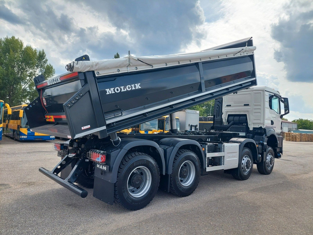 MAN TGS 41.480 8X6 BB CH - Sklápač: obrázok 4 MAN TGS 41.480 8X6 BB CH - Sklápač: obrázok 4