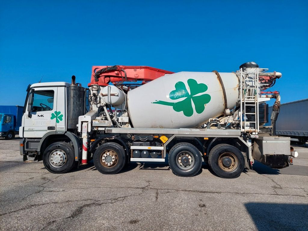 Mercedes-Benz Actros 4141 BB Putzmeister M24-3 Mercedes-Benz Actros 4141 BB Putzmeister M24-3 - Domiešavač s pumpou: obrázok 5 Mercedes-Benz Actros 4141 BB Putzmeister M24-3 Mercedes-Benz Actros 4141 BB Putzmeister M24-3 - Domiešavač s pumpou: obrázok 5