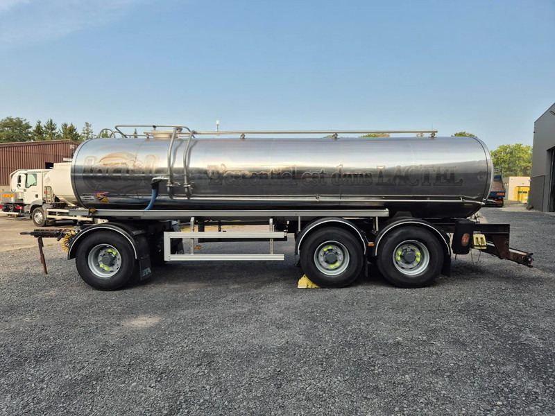 ETA INSULATED INOX TANK 16500L - 1 COMP - Cisternový príves: obrázok 2 ETA INSULATED INOX TANK 16500L - 1 COMP - Cisternový príves: obrázok 2