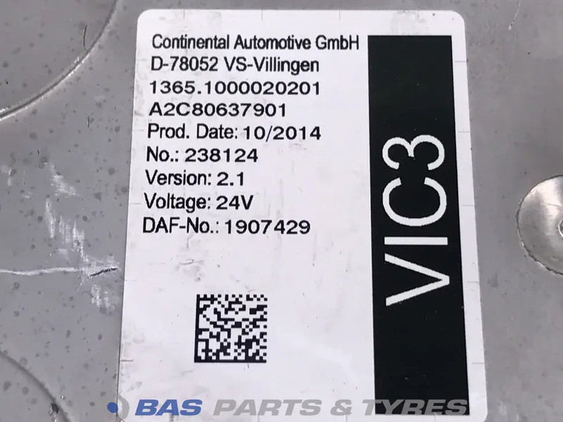 DAF Regeleenheid VIC DAF 2025292 - Riadiaca jednotka pre Nákladné auto: obrázok 2 DAF Regeleenheid VIC DAF 2025292 - Riadiaca jednotka pre Nákladné auto: obrázok 2