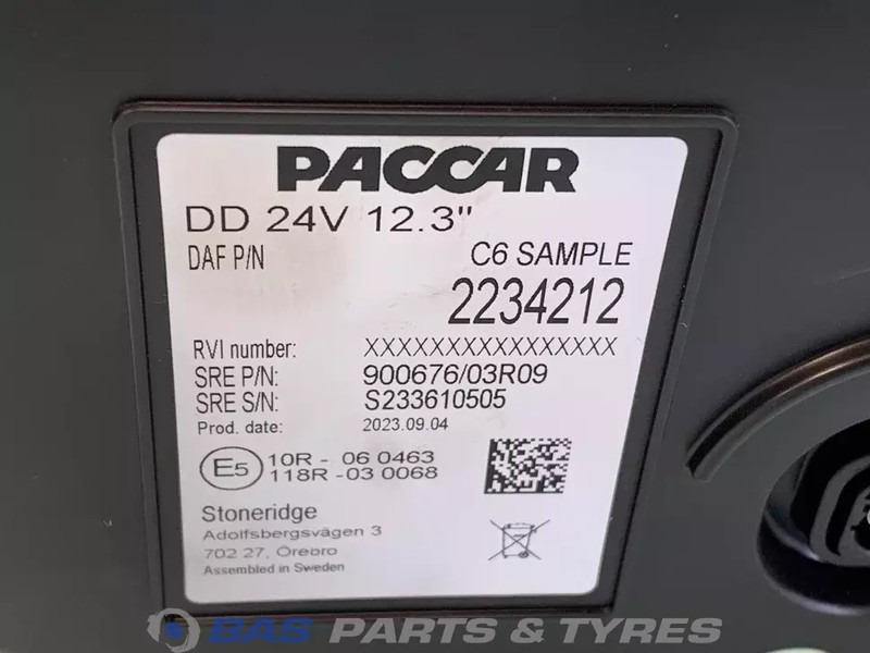 DAF XG Instrumentenpaneel DAF 2234212 - Palubná doska pre Nákladné auto: obrázok 3 DAF XG Instrumentenpaneel DAF 2234212 - Palubná doska pre Nákladné auto: obrázok 3