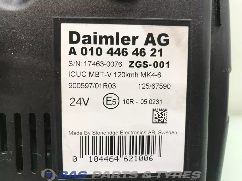 Mercedes-Benz Actros MP4 Instrumentenpaneel Mercedes A 011 446 76 21 - Palubná doska pre Nákladné auto: obrázok 3 Mercedes-Benz Actros MP4 Instrumentenpaneel Mercedes A 011 446 76 21 - Palubná doska pre Nákladné auto: obrázok 3