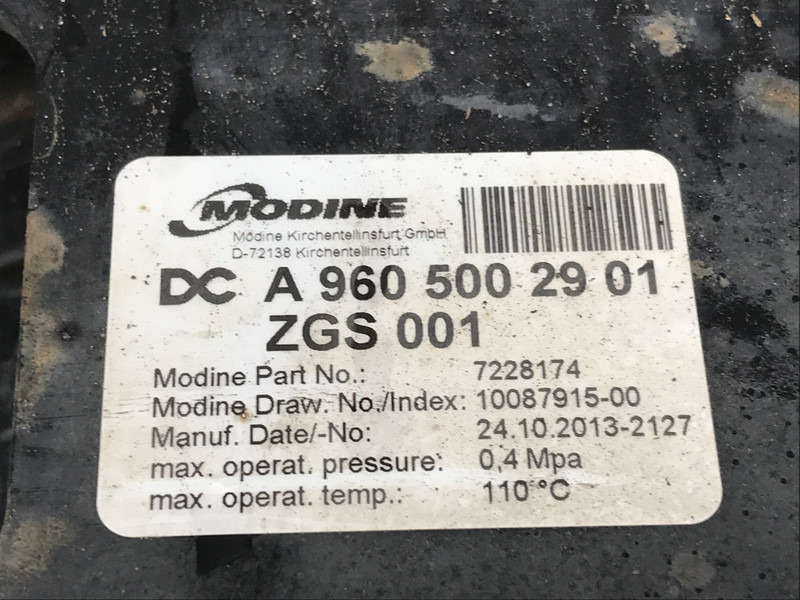 Mercedes-Benz Antos MP4 Radiator Mercedes OM936LA 240 A 960 500 29 01 - Chladič pre Nákladné auto: obrázok 3 Mercedes-Benz Antos MP4 Radiator Mercedes OM936LA 240 A 960 500 29 01 - Chladič pre Nákladné auto: obrázok 3