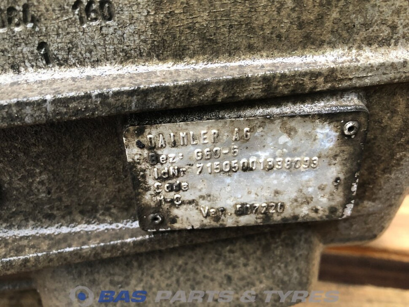 Mercedes-Benz Atego Mercedes G60-6 Versnellingsbak A 001 260 36 00 - Prevodovka pre Nákladné auto: obrázok 5 Mercedes-Benz Atego Mercedes G60-6 Versnellingsbak A 001 260 36 00 - Prevodovka pre Nákladné auto: obrázok 5