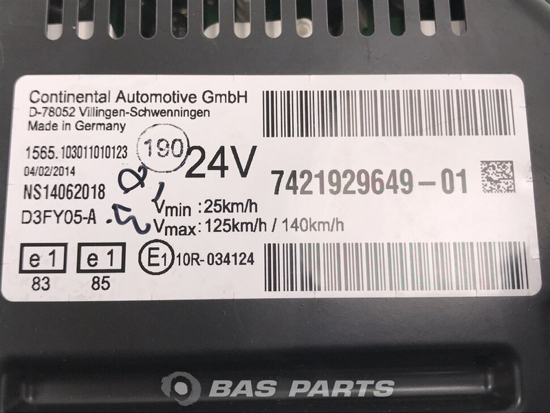 Renault D-Serie - Palubná doska pre Nákladné auto: obrázok 3 Renault D-Serie - Palubná doska pre Nákladné auto: obrázok 3