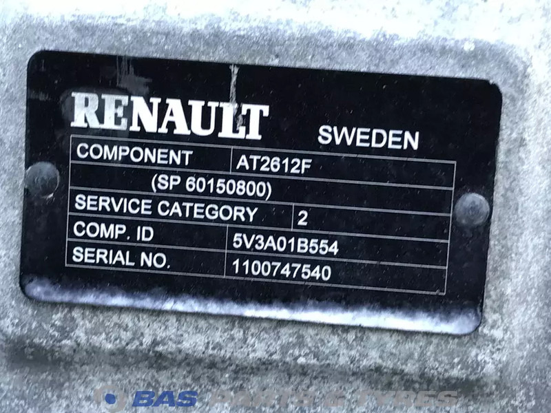 Renault T-Serie AT2612F Optidrive Versnellingsbak G0000350 - Prevodovka pre Nákladné auto: obrázok 5 Renault T-Serie AT2612F Optidrive Versnellingsbak G0000350 - Prevodovka pre Nákladné auto: obrázok 5