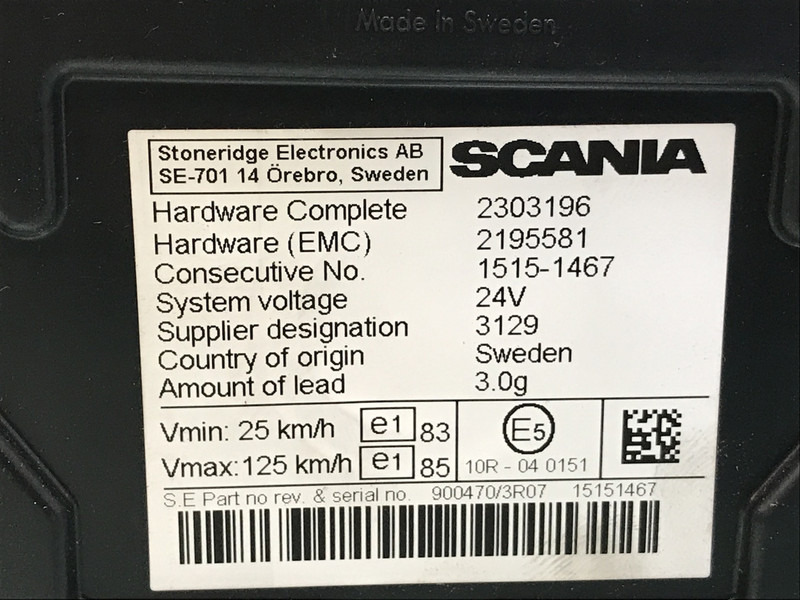 Scania R-Serie Instrumentenpaneel Scania 1900491 - Palubná doska pre Nákladné auto: obrázok 3 Scania R-Serie Instrumentenpaneel Scania 1900491 - Palubná doska pre Nákladné auto: obrázok 3