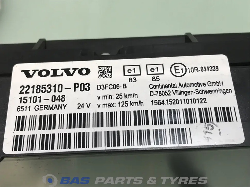 Volvo FE Euro 6 - Palubná doska pre Nákladné auto: obrázok 3 Volvo FE Euro 6 - Palubná doska pre Nákladné auto: obrázok 3