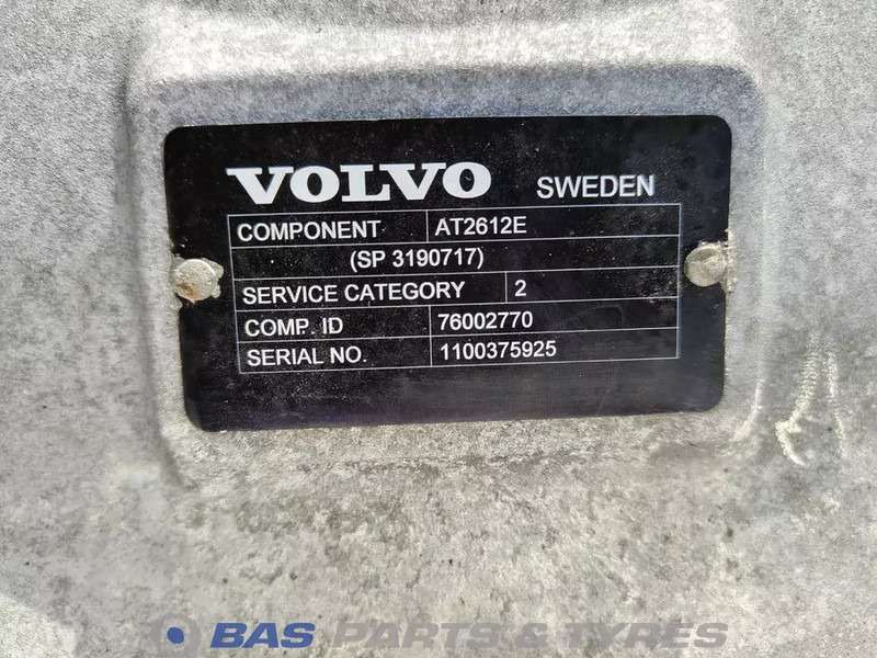 Volvo FH4 AT2612E I-Shift Versnellingsbak G1353 - Prevodovka pre Nákladné auto: obrázok 5 Volvo FH4 AT2612E I-Shift Versnellingsbak G1353 - Prevodovka pre Nákladné auto: obrázok 5