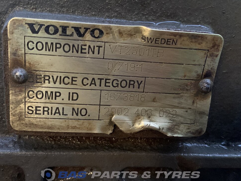 Volvo FM2 VT2501TB-B Tussenbak 1673806 - Prevodovka pre Nákladné auto: obrázok 5 Volvo FM2 VT2501TB-B Tussenbak 1673806 - Prevodovka pre Nákladné auto: obrázok 5
