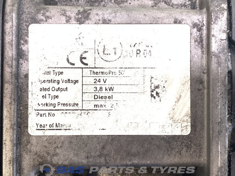 Webasto TP50 Standkachel A 001 830 31 20 - Kúrenie/ Vetranie pre Nákladné auto: obrázok 4 Webasto TP50 Standkachel A 001 830 31 20 - Kúrenie/ Vetranie pre Nákladné auto: obrázok 4