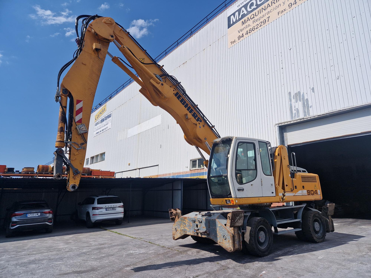 LIEBHERR A904C (2010) - Překládkové rýpadlo: obrázok 1 LIEBHERR A904C (2010) - Překládkové rýpadlo: obrázok 1